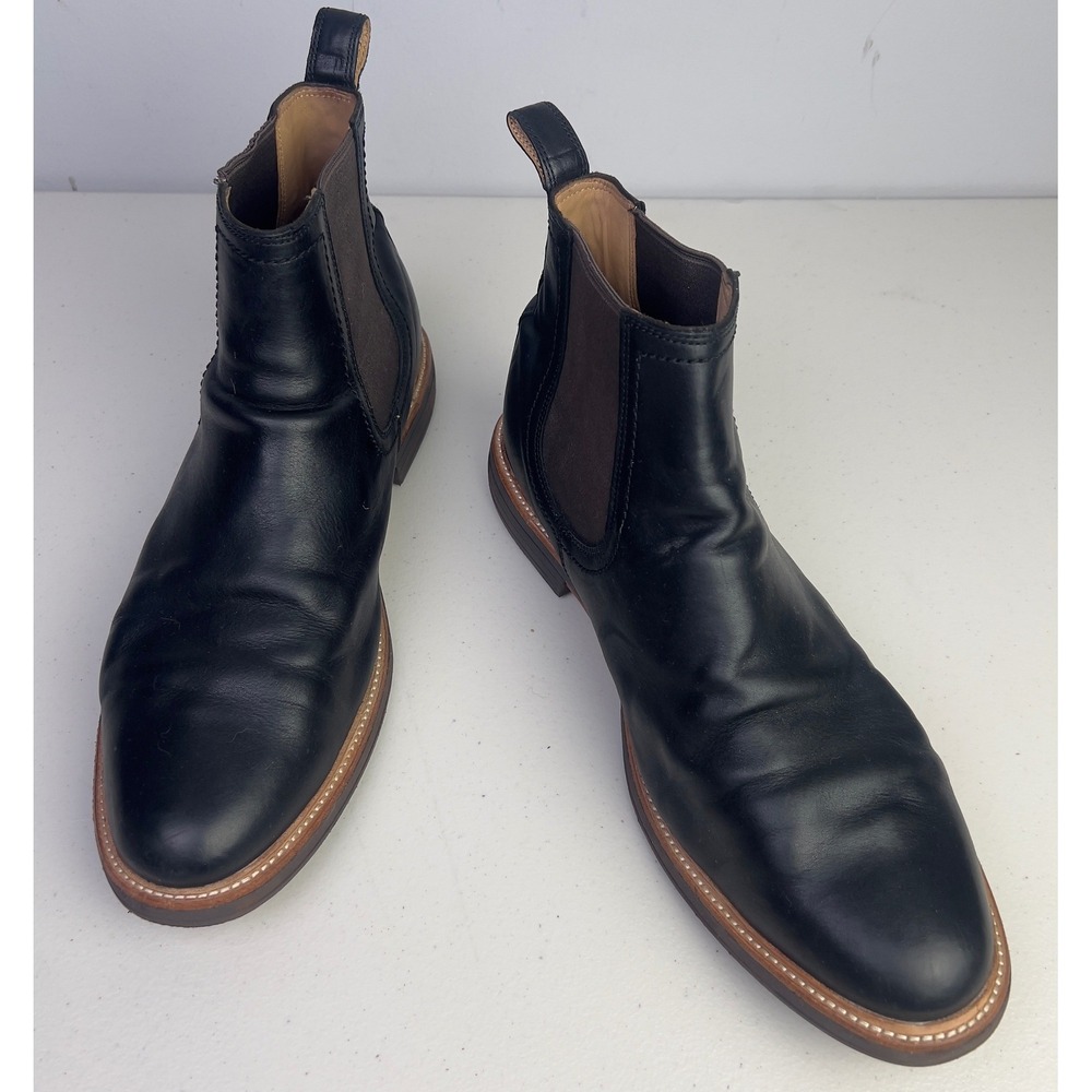 UGG Biltmore Chelsea Boots Mens 14 Black Good Leather Pull On 1094349